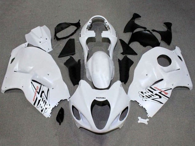 1996-2007 Suzuki GSXR 1300 Hayabusa Motorcycle Fairings - White Canada
