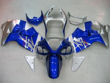Wholesale 1996-2007 Suzuki GSXR 1300 Hayabusa Motorcycle Fairings - Blue Silver Red Canada