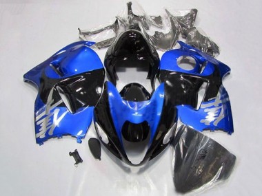 Wholesale 1996-2007 Suzuki GSXR 1300 Hayabusa Motorcycle Fairings - Blue Chrome Black Canada