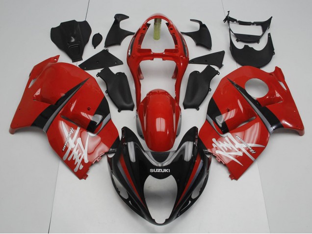 1996-2007 Suzuki GSXR 1300 Hayabusa Motorcycle Fairings - Red Black Grey Canada
