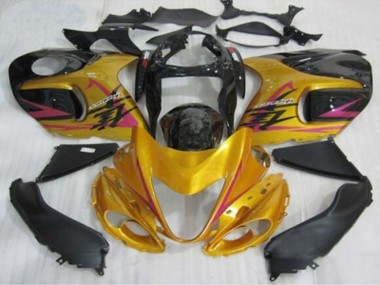Wholesale 1996-2007 Suzuki GSXR 1300 Hayabusa Motorcycle Fairings - Gold Black Pink Canada