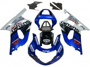Wholesale 2000-2002 Suzuki GSXR1000 Motorcycle Fairings - White Red Blue Black Red Canada
