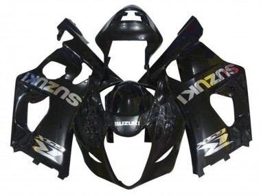 Wholesale 2003-2004 Suzuki GSXR 1000 Motorcycle Fairings - Glossy Black Chrome Canada
