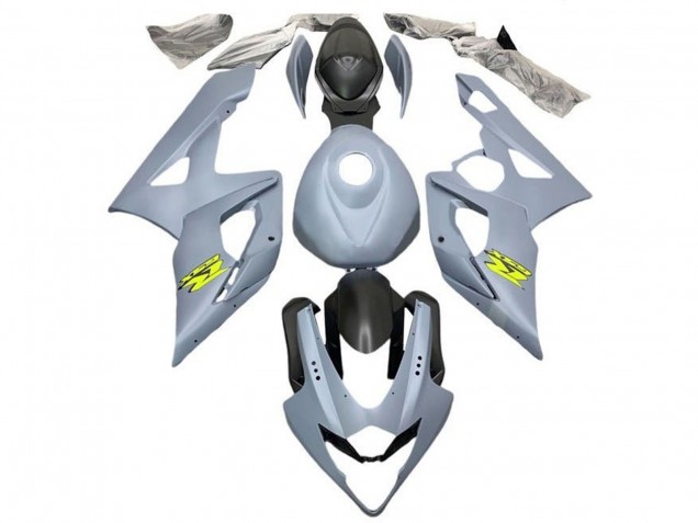 2005-2006 Suzuki GSXR 1000 Motorcycle Fairings - Matte Grey Black Yellow Canada