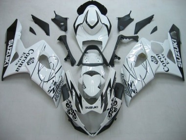 Wholesale 2005-2006 Suzuki GSXR 1000 Motorcycle Fairings - White Black Alstare Corona Canada