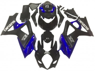 Wholesale 2007-2008 Suzuki GSXR 1000 Motorcycle Fairings - Glossy Black Matte Black Blue Grey Canada