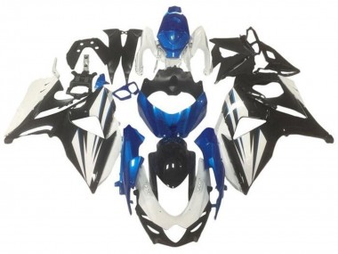 Wholesale 2009-2016 Suzuki GSXR 1000 Bike Fairings - White Blue Glossy Black Canada