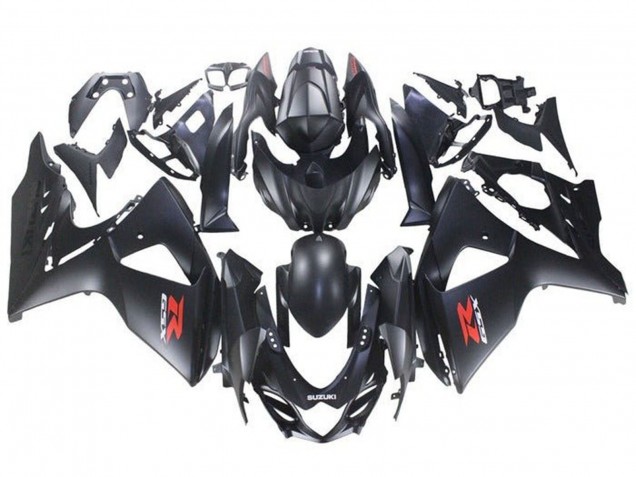 2009-2016 Suzuki GSXR 1000 Motorcycle Fairings - Matte Black Red White Canada