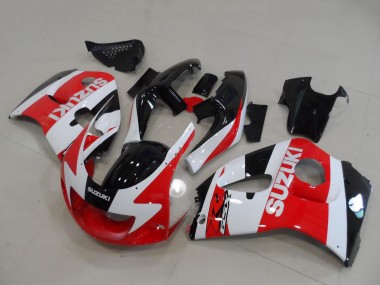 Wholesale 1996-2000 Suzuki GSXR 600 / GSXR 750 Motorcycle Fairings - Red White Black Canada