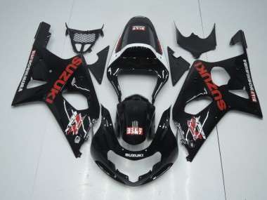Wholesale 2001-2003 Suzuki GSXR 600 / GSXR 750 Motorcycle Fairings - Glossy Black Red White Yoshimura Canada