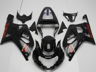 Wholesale 2001-2003 Suzuki GSXR 600 / GSXR 750 Motorcycle Fairings - Glossy Black Red Canada