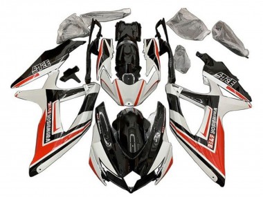 Wholesale 2008-2010 Suzuki GSXR 600 / GSXR 750 Motorcycle Fairings - White Orange Glossy Black Yoshimura Canada