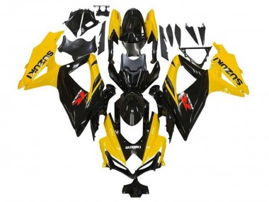 Wholesale 2008-2010 Suzuki GSXR 600 / GSXR 750 Motorcycle Fairings - Yellow Glossy Black Red Canada