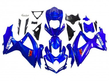 Wholesale 2008-2010 Suzuki GSXR 600 / GSXR 750 Motorcycle Fairing - Blue White Red Canada