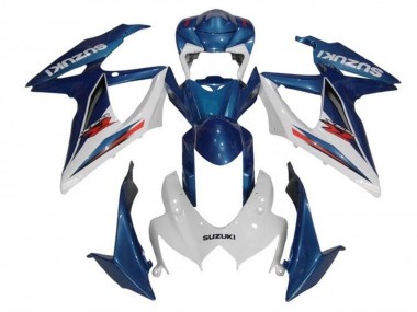 Wholesale 2008-2010 Suzuki GSXR 600 / GSXR 750 Motorcycle Fairings - Blue White Red Canada