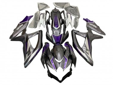 Wholesale 2008-2010 Suzuki GSXR 600 / GSXR 750 Motorcycle Fairings - Silver Grey Purple Canada