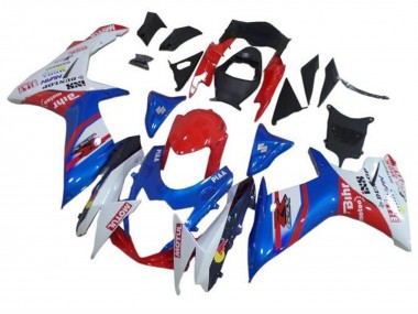 Wholesale 2011-2024 Suzuki GSXR 600 / GSXR 750 Motorcycle Fairings - Blue White Red Motul Canada
