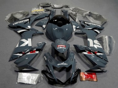 Wholesale 2011-2024 Suzuki GSXR 600 / GSXR 750 Motorcycle Fairings - Dark Nardo Grey White Black Red Motul Canada