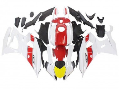 Wholesale 2021-2024 Yamaha YZF R7 Motorcycle Fairings - White Yellow Red Stripe Canada