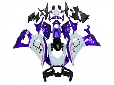 Wholesale 2021-2024 Yamaha YZF R7 Motorcycle Fairings - White Purple Pink Canada