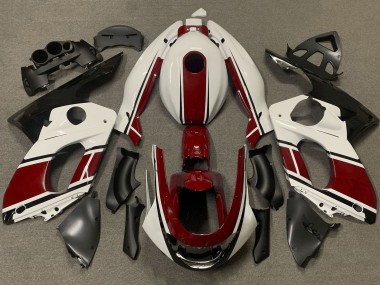 Wholesale 1996-2007 Yamaha YZF600R Thundercat Motorcycle Fairings - White Dark Red Canada