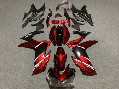 Wholesale 2022-2024 Yamaha YZF R3/R25 Motorcycle Fairings - Red White Glossy Black Canada