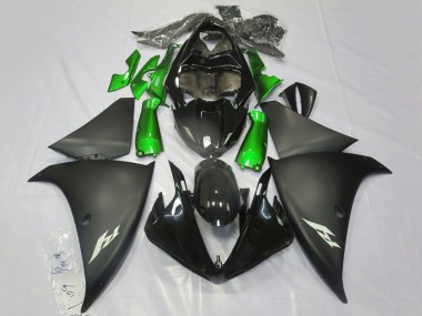 Wholesale 2009-2011 Yamaha YZF 1000 R1 Motorcycle Fairings - Glossy Black Matte Black Green Canada