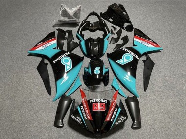 Wholesale 2009-2011 Yamaha YZF 1000 R1 Motorcycle Fairings - Glossy Black Light Blue Red Petronas Canada