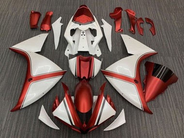 Wholesale 2009-2011 Yamaha YZF 1000 R1 Motorcycle Fairing - White Red Canada