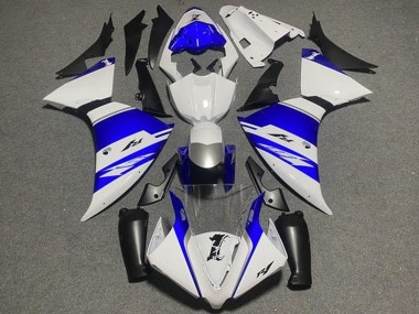 Wholesale 2012-2014 Yamaha YZF 1000 R1 Motorcycle Fairings - White Blue Black Silver Stripe Canada