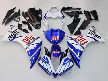 Wholesale 2012-2014 Yamaha YZF 1000 R1 Motorcycle Fairing - White Blue Red Fiat Canada