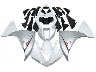 Wholesale 2012-2014 Yamaha YZF 1000 R1 Motorcycle Fairings - Silver White Canada