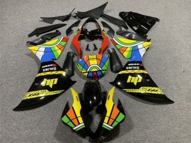 Wholesale 2012-2014 Yamaha YZF 1000 R1 Motorcycle Fairings - Glossy Black Yellow Red Blue Green HP Color Wheel Canada