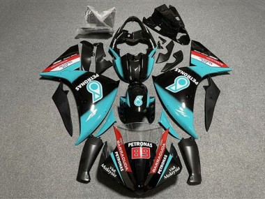 Wholesale 2012-2014 Yamaha YZF 1000 R1 Motorcycle Fairings - Glossy Black Blue Petronas Canada