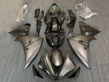 Wholesale 2012-2014 Yamaha YZF 1000 R1 Motorcycle Fairings - Matte Grey Glossy Black Canada