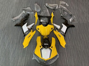 Wholesale 2015-2019 Yamaha YZF 1000 R1 Motorcycle Fairing Kits - Yellow White Black Canada