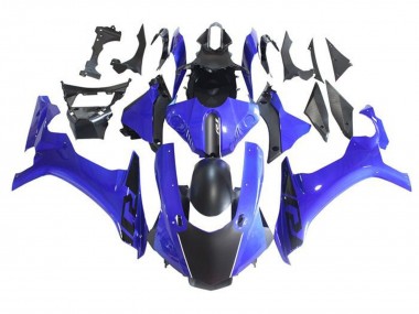 Wholesale 2015-2019 Yamaha YZF 1000 R1 Motorcycle Fairings - Blue Matte Black Canada