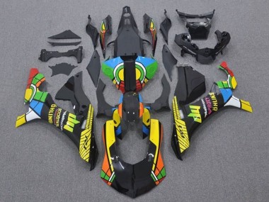 Wholesale 2015-2019 Yamaha YZF 1000 R1 Motorcycle Fairings - Black Green White Yellow Red Black Color Wheel HP Canada