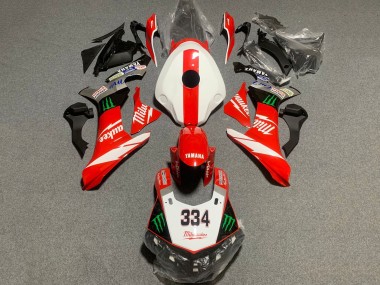 Wholesale 2015-2019 Yamaha YZF 1000 R1 Motorcycle Fairings - White Red Black Green Monster Milwaukee 334 Canada