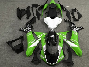 Wholesale 2015-2019 Yamaha YZF 1000 R1 Motorcycle Fairings - White Green Glossy Black Canada