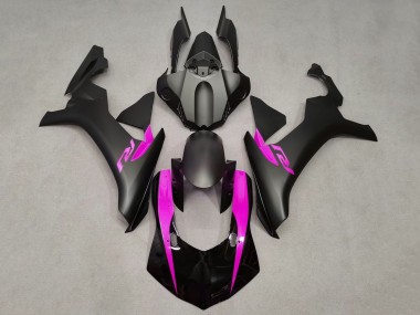 Wholesale 2015-2019 Yamaha YZF 1000 R1 Motorcycle Fairings - Matte Black Glossy Black Pink Canada