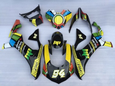Wholesale 2015-2019 Yamaha YZF 1000 R1 Motorcycle Fairings - White Blue Green Yellow Red Color Wheel 94 Canada