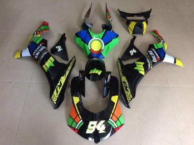Wholesale 2015-2019 Yamaha YZF 1000 R1 Motorcycle Fairings - Green Blue Yellow Black Red Color Wheel 94 Canada