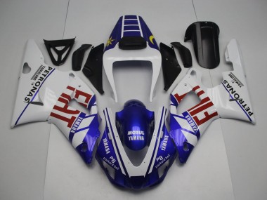 Wholesale 1998-1999 Yamaha YZF 1000 R1 Motorcycle Fairings - White Blue Red Yellow Fiat Petronas Motul Canada