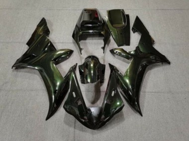 Wholesale 2002-2003 Yamaha YZF 1000 R1 Motorcycle Fairings - Dark Green Chameleon Canada
