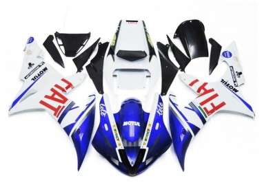 Wholesale 2002-2003 Yamaha YZF 1000 R1 Motorcycle Fairings - White Blue Red Fiat Motul Canada