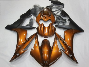 Wholesale 2004-2006 Yamaha YZF 1000 R1 Motorcycle Fairings - Orange Matte Black Canada