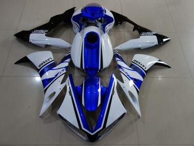 Wholesale 2004-2006 Yamaha YZF 1000 R1 Motorcycle Fairings - White Blue Black Canada