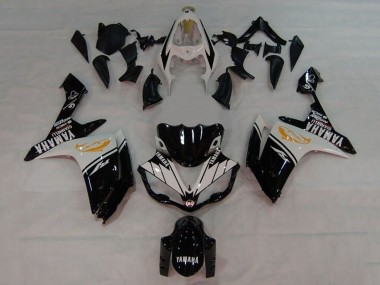 Wholesale 2007-2008 Yamaha YZF 1000 R1 Motorcycle Fairings - White Black Orange Dolphin Canada