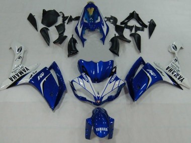 Wholesale 2007-2008 Yamaha YZF 1000 R1 Motorcycle Fairings - Blue White Black M1 Canada